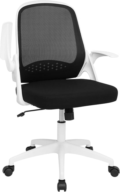 Mesh Office Chair, Height Adjustable Swivel Computer Desk Chair, Ergonomic Mid-Back