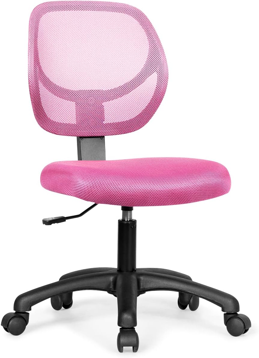 Kids Office Chair, Low-back Students Desk Chairs with Lumbar Support