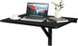 Wall-mounted Drop-leaf Table, Folding Floating Laptop Desk, 80x60CM, Capacity 20KG