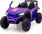 12V Kids Electric Ride On UTV, 2-Seater Battery Powered Off-road Truck with Remote Control, Bluetooth, LED Light, Music, MP3/USB/FM