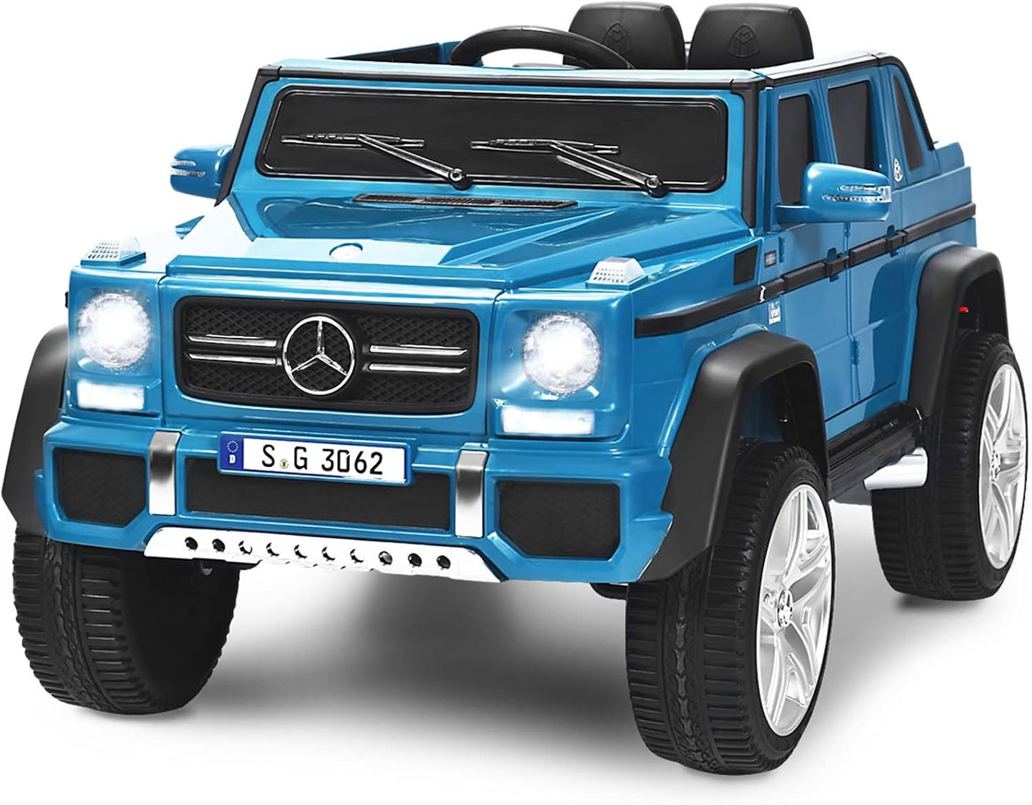 Kids Ride On Car, Licensed Mercedes Benz 12V Battery-powered Electric Vehicle Toy with 2 Motors