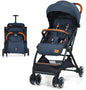 Lightweight Baby Stroller, One-Hand Foldable Infant Pushchair with 5-Point Harness