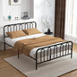 Double/King Size Metal Bed Frame, 4FT6/5FT Platform Bed Frame with Headboard, Footboard and 32cm Underbed Storage