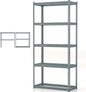 GiantexUK 5 Tier Garage Shelving Unit, Heavy Duty Adjustable Metal Shelves with Anti-tipping Device, Boltless Utility Storage Rack