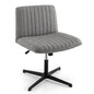 Home Office Chair, Height Adjustable Swivel Computer Desk Chair with Wide Seat