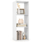 3 Cube Bookshelf, Modern Vertical Bookcase with Anti-tipping Kits, 36 x 33 x 104 cm