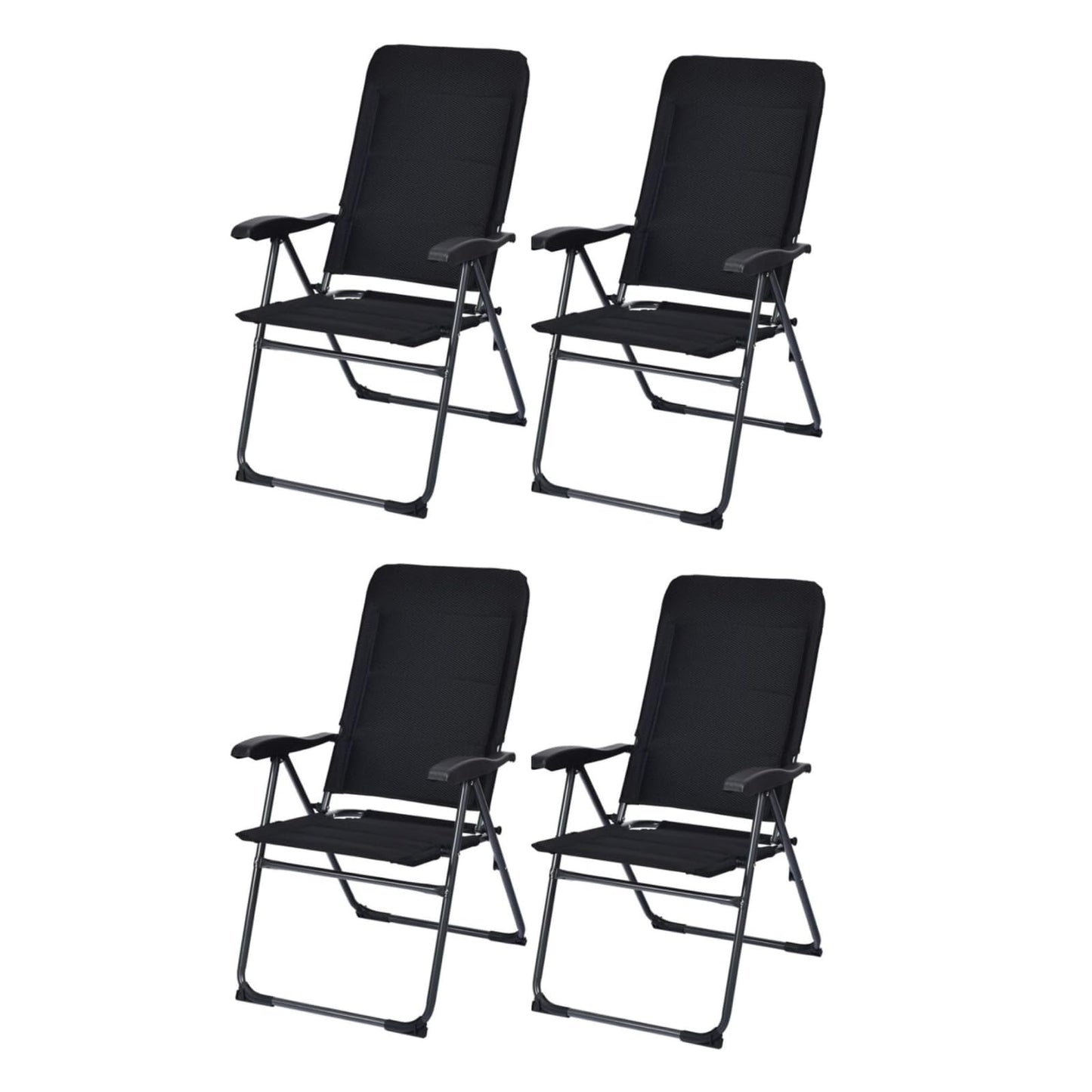 GiantexUK 2/4PCS Patio Folding Chair