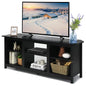 TV Stand for TVs up to 65 Inches, Wooden TV Cabinet Media Entertainment Center with 6 Open Storage Shelves