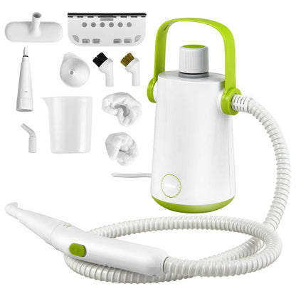 GiantexUK Handheld Steam Cleaner, 1000W Multipurpose Pressurized Cleaner with 10 Accessories