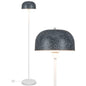 GiantexUK Floor Lamp, Standing Corner Lamp with Faux Terrazzo Lampshade, Foot Switch, Weighted Base & E27 Socket