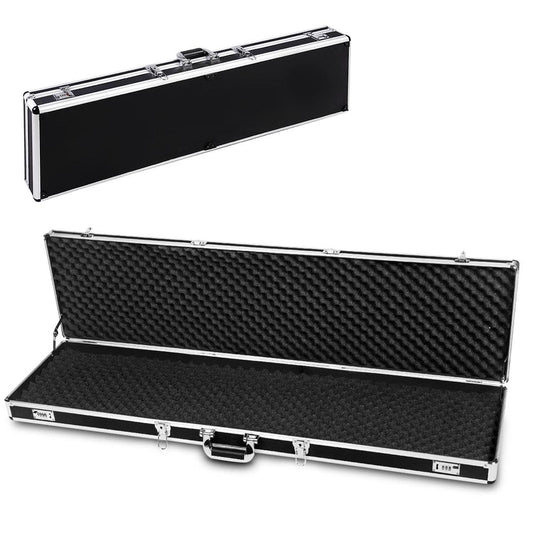 GiantexUK Gun Case, Lockable Hard Rifle Cases with Intensive Egg-Crate Foam, Combination Locks