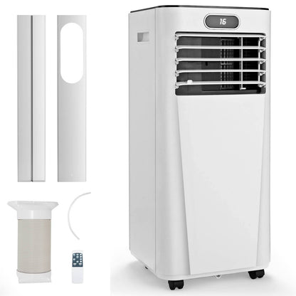 GiantexUK 9000BTU Portable Air Conditioner, 4 in 1 Mobile Air Cooler, Dehumidifier, 2 Speed Cooling Fan with WI-FI Smart APP