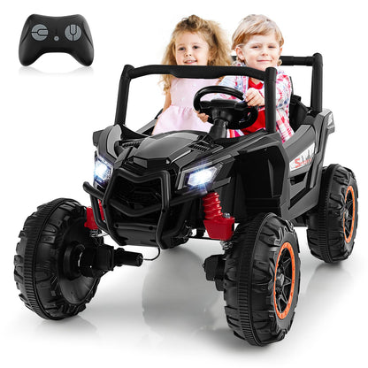 24V Kids Electric Ride on UTV, 2-Seater Battery Powered Toy Car with Remote Control, MP3, Music, Lights