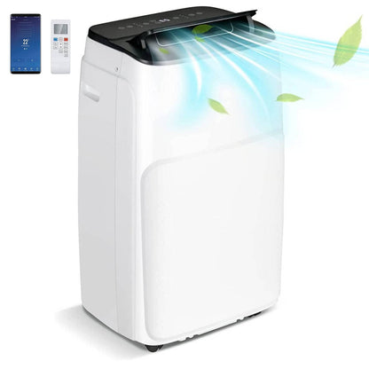 GiantexUK 12000BTU Portable Air Conditioner, 5-in-1 AC Unit, Heater, Dehumidifier, 2-Speed Fan with WiFi Smart APP