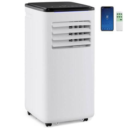 GiantexUK Portable Air Conditioner 9000BTU, 5-In-1 AC Unit, Heater, Dehumidifier, 2-Speed Fan with WiFi Smart APP, Sleep Mode