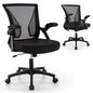 Mesh Office Chair, Adjustable Height Swivel Computer Chair with Flip-Up Armrests