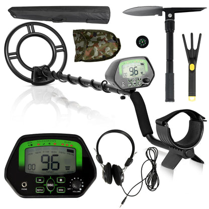 GiantexUK Metal Detector, Adjustable High Accuracy Detector Kit with 25CM Waterproof Search Coil