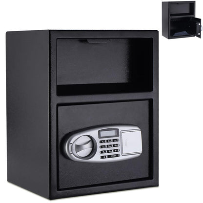 GiantexUK Electronic Security Safe, Digital Keypad Safe Box with Deposit Slot & 2 Keys