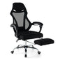 Mesh Office Chair, Ergonomic High Back Swivel Computer Desk Chair with Retractable Footrest