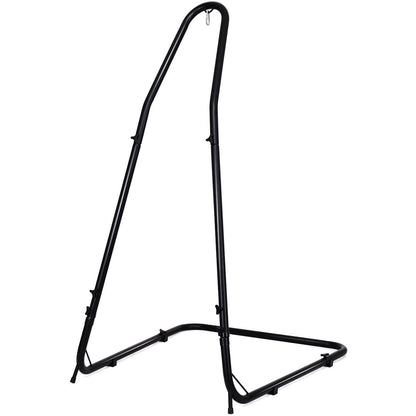 GiantexUK Hammock Stand, Adjustable Chair Holder with Hook, Hanging Seat Frame for Bedroom, Living Room, Balcony and Courtyar