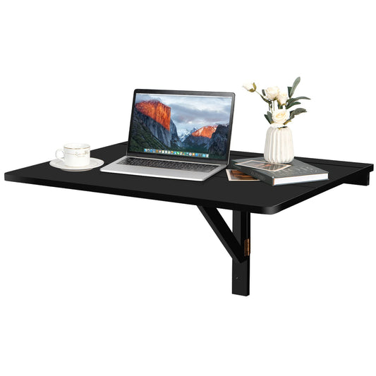 Wall-mounted Drop-leaf Table, Folding Floating Laptop Desk