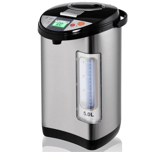 GiantexUK 5L Hot Water Dispenser, Stainless Steel Catering Urn with 24H Timer