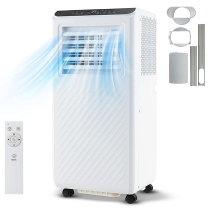 GiantexUK 7000BTU Portable Air Conditioner, 4-in-1 Air Conditioning Unit, Dehumidifier, 2 Speeds Fan with Sleep Mode