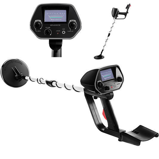 GiantexUK Metal Detector, High Accuracy Detector Kit with Waterproof Search Coil