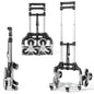 GiantexUK Folding Hand Truck, Heavy Duty Sack Trucks with 10 Wheels