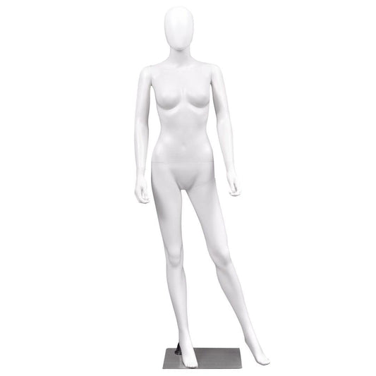 GiantexUK 177cm Female Mannequin, Detachable Full Body Dress Form with Metal Base(Vertical Hands without Facial Organs)