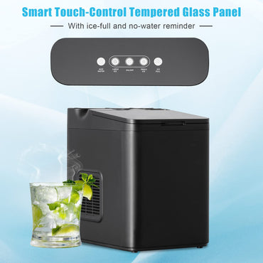 GiantexUK Ice Maker Machine, Self-Cleaning 9 Ice Cubes Ready in 6-13 Mins, Electric Ice Cube