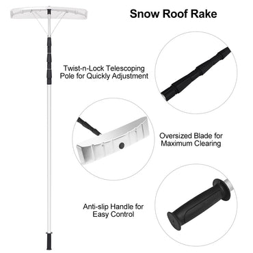 GiantexUK Snow Roof Rake