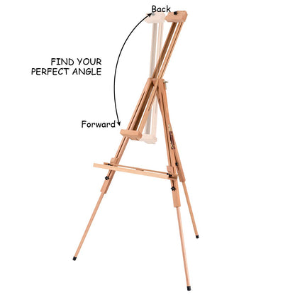 GiantexUK 1.92m/6.3ft Wooden A-Frame Easel, Folding Studio Picture Holder