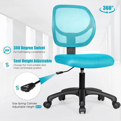 Kids Office Chair, Low-back Students Desk Chairs with Lumbar Support