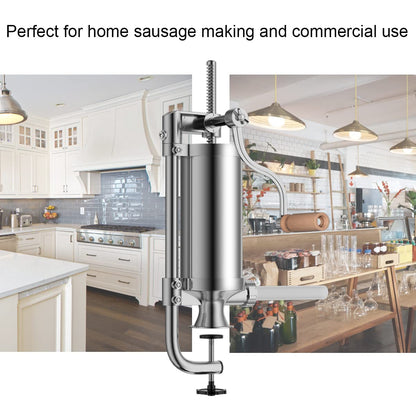 GiantexUK 1.5L Stainless Steel Sausage Stuffer