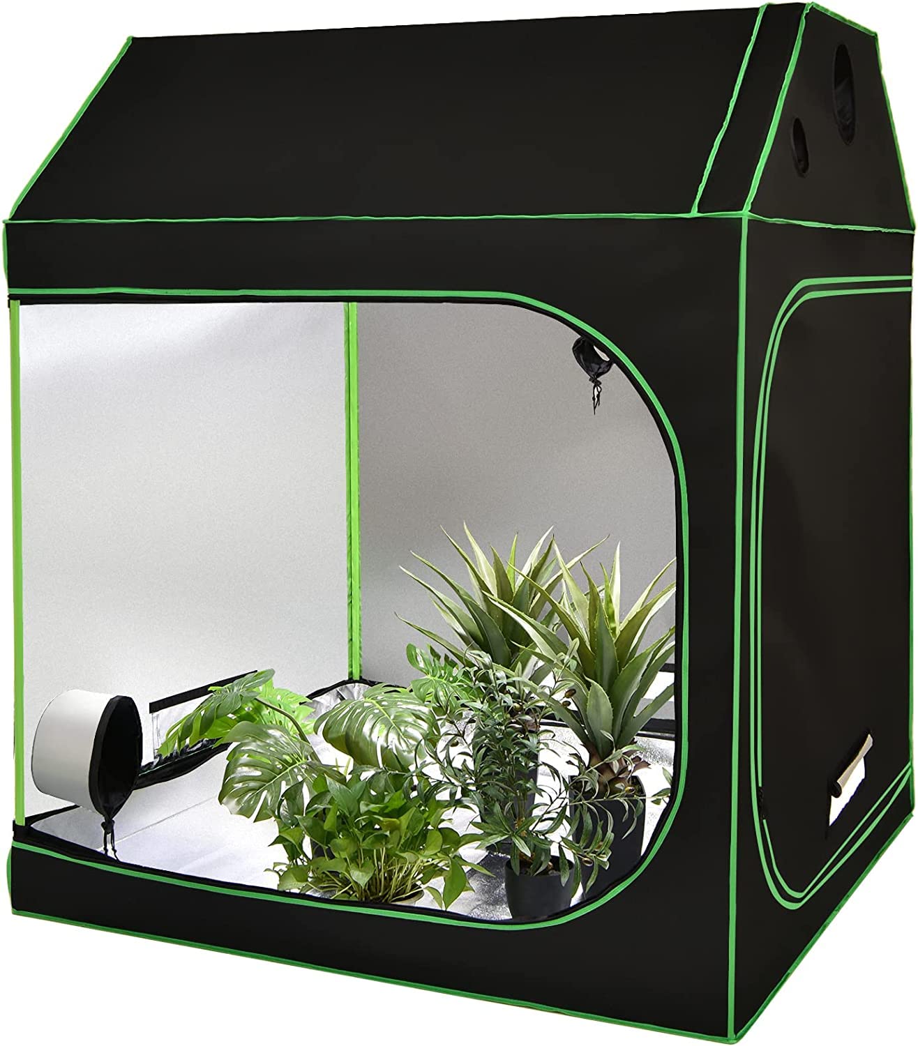 GiantexUK Grow Tent, Hydroponic Plant Tents with Observation Window