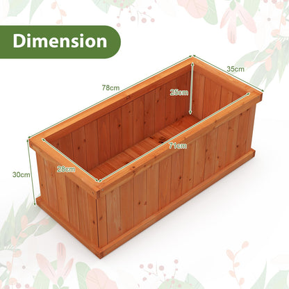 GiantexUK Wooden Garden Planter