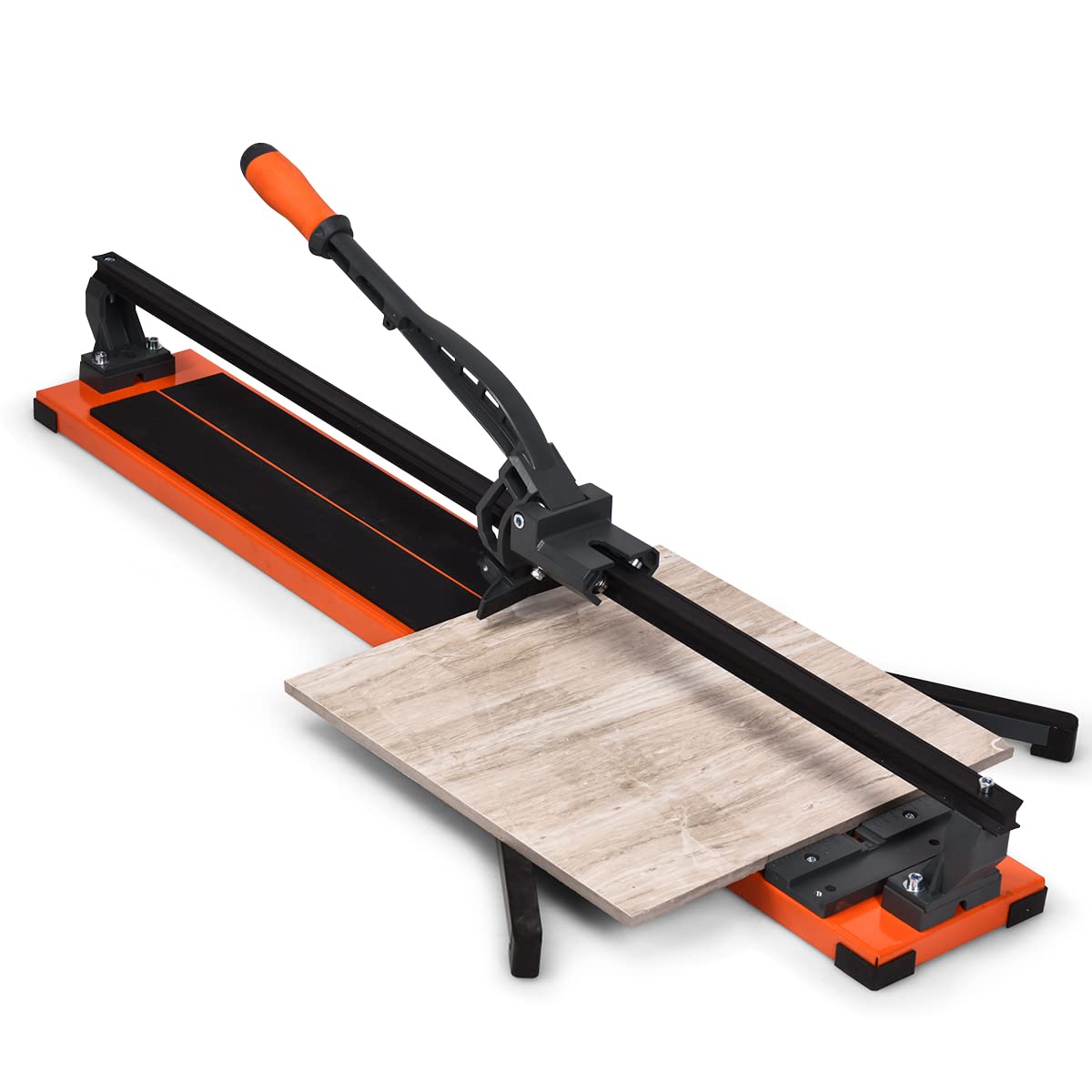 GiantexUK Manual Tile Cutter, 36 Inch Wall Floor Tile Cutting Machine with Single Rail Double Brackets