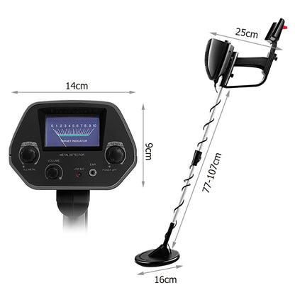 GiantexUK Metal Detector, High Accuracy Detector Kit with Waterproof Search Coil