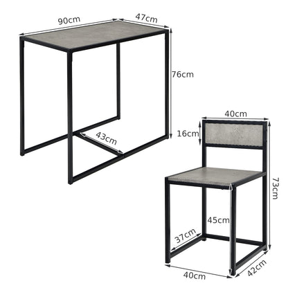 GiantexUK Dining Table and Chairs Set