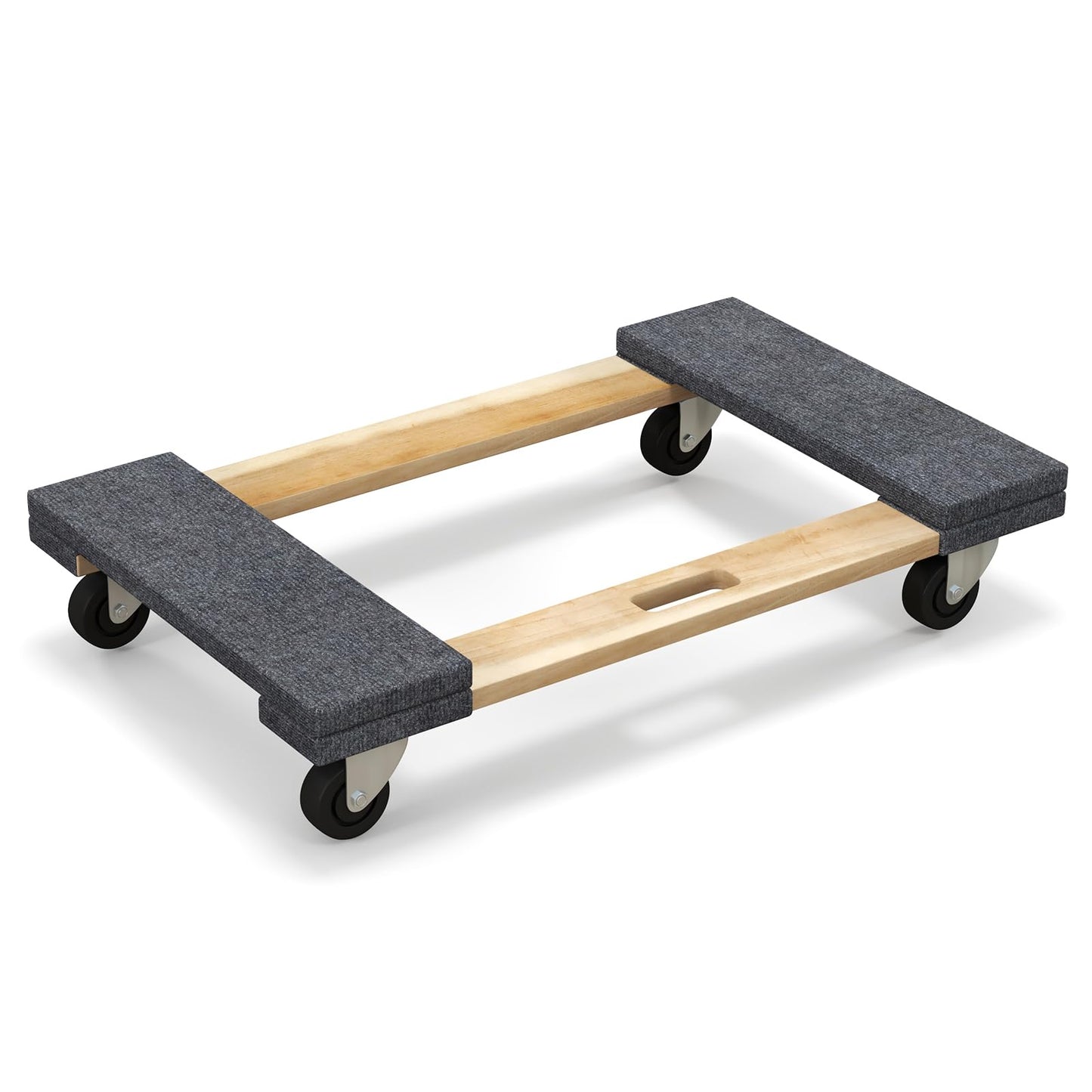 GiantexUK 2 Pack Furniture Dollies, 900KG Heavy Duty Hand Dolly Mover Trolley with Wheels