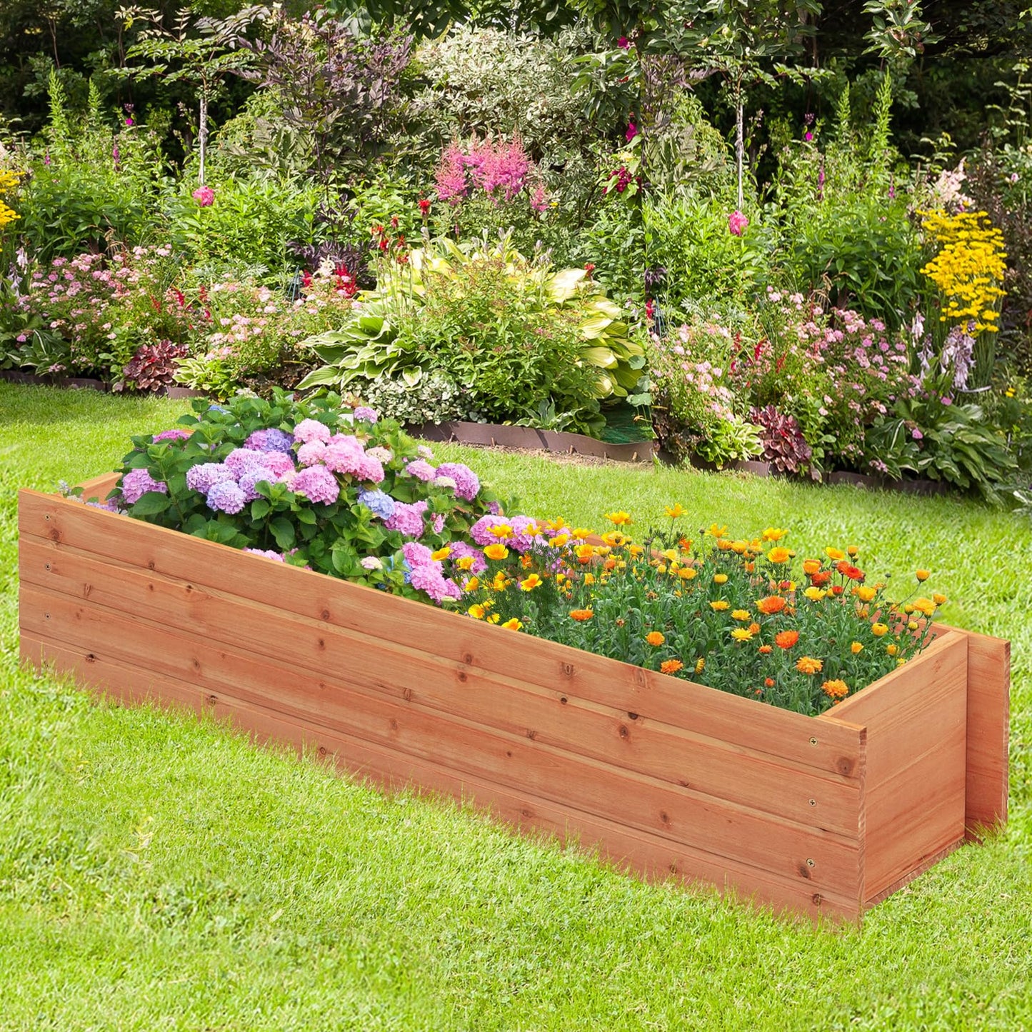 GiantexUK Wooden Garden Planter