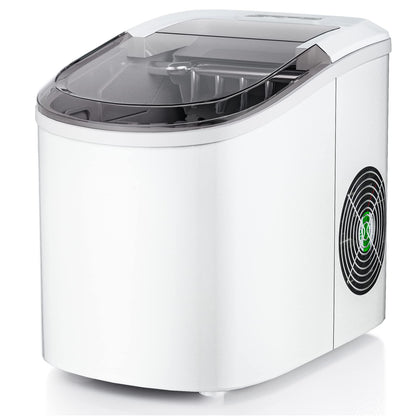 GiantexUK Electric Ice Maker, 12KG/24H Ice Cube Making Machine Ice Scoop and Basket