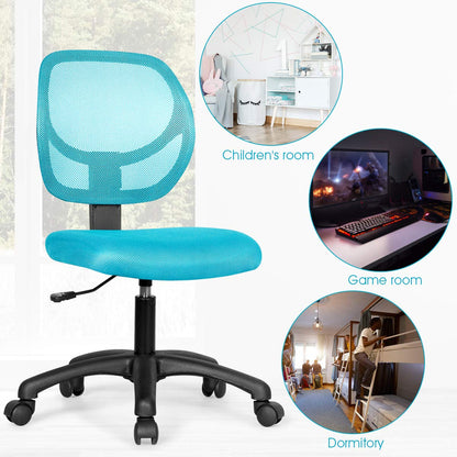 Kids Office Chair, Low-back Students Desk Chairs with Lumbar Support